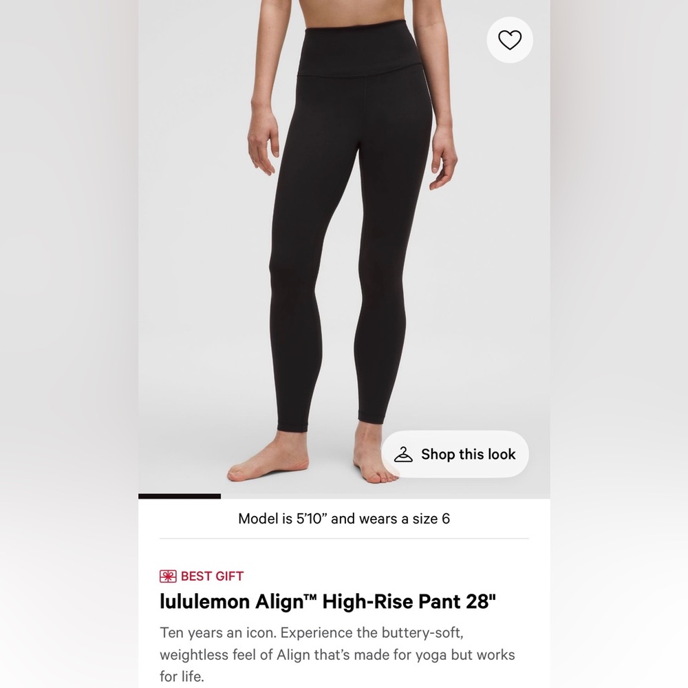 lululemon Women’s Align HR leggings